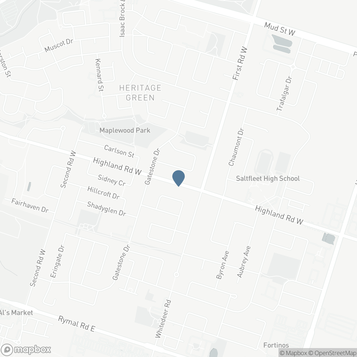 172 HIGHLAND ROAD W, Hamilton, Ontario L8J 2S6